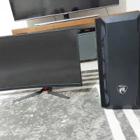 فروش کیس گیمینگ با مانیتور +(موس و کیبورد)