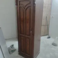 دو عدد کمد لباس چوب راش