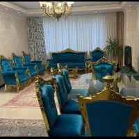 یک دست مبلمان 11 نفره سلطنتی و میز غذاخوری|مبلمان خانگی و میز عسلی|تهران, شهرک الهیه غرب|دیوار