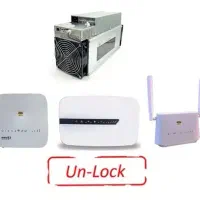 انلاک کردن مودم برای ماینر