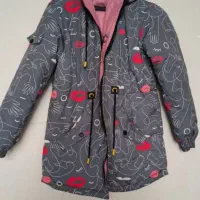 فروش کاپشن دو رو در حد نو .