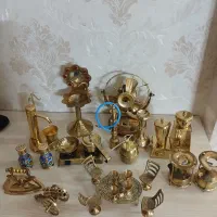 برنجی برنزی برنزکلکسیون ظروف آشپزخانه پنکه