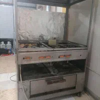 فروش فر 5 کاره ساندویچی و یخچال ویترینی