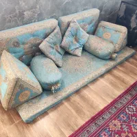 یک دست تشک شاه نشین در حد نو|مبلمان خانگی و میز عسلی|قم, عمار یاسر|دیوار