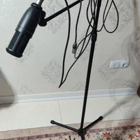 میکروفون AKG به همراه پایه و کابل|صوتی و تصویری|شیراز, طلاب|دیوار