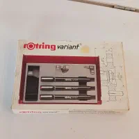 قلم طراحی و انگشتر نقره