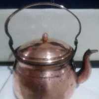 کتری مسی قدیمی قدمت ۱۰۰ سال|کلکسیون اشیاء عتیقه|شاندیز, |دیوار