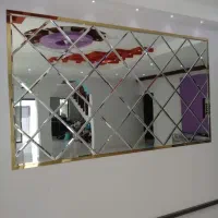 انواع آینه های لوزی|آینه|چهاردانگه (تهران), |دیوار