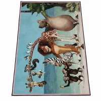 فرش کاشانی ۴ متری طرح ماداگاسکار