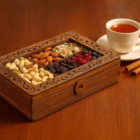 جعبه پذیرایی چوبی عمده. سفارشی سازی ویژه شرکت ها