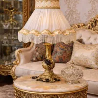 دو عدد آباژور پایه برنز بزرگ قدیمی وعتیقه|کلکسیون اشیاء عتیقه|خرم‌آباد, |دیوار