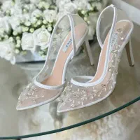 کفش توری عروس