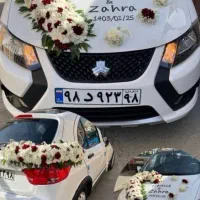 گل آرایی ماشین عروس
