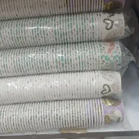 لیوان کاغذی تعداد۱۸عدد بسته ۵۰تایی