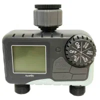 تایمر ابیاری و شیر های برقی ابیاری و تایمر گلدان