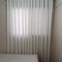 پرده پارچه ای پانچ بهمراه میله پرده