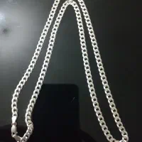 زنجیر گردنبند نقره خارجی