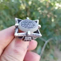 انگشتر کلکسیونی خاص سنگ مضجع شریف امام رضا ع|جواهرات|مشهد, طلاب|دیوار