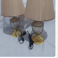 آباژور برقی ۲ جفت با کارتن .نونو بغل تخت خواب.