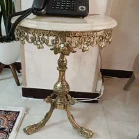 میز تلفن برنز