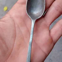 قاشق نقره قدیمی