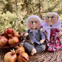 عروسک ننجون آقاجون|صنایع دستی و سایر لوازم تزئینی|خوانسار, |دیوار