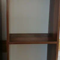 طبقه کتاب چوبی|کتابخانه، شلف، قفسههای دیواری|همدان, |دیوار