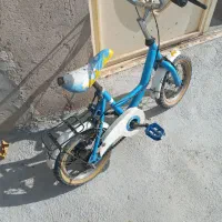 دوچرخه آبی  سایز ۱۲ و صورتی سایز ۱۶|دوچرخه، اسکیت، اسکوتر|اسدآباد, |دیوار