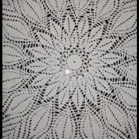 رومیزی قلاب بافی|پرده، رانر، رومیزی|زاهدان, |دیوار