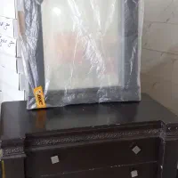 دراور وآینه چوبی مشکی