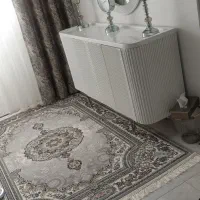 آینه کنسول چهاردرب و میز تی وی تمام چوب|بوفه، ویترین، کنسول|ملایر, |دیوار