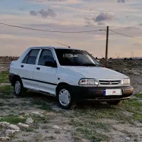 پراید ۱۳۱ سفید مدل ۱۳۹۶ بیرنگ واقعی