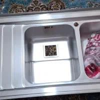 سینک ظرفشویی البرز دوقلو نو نو استفاده نشده|مصالح و تجهیزات ساختمان|شیراز, شهرک ترکان|دیوار