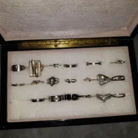 تعداد۱۹عددانگشترهمراه جعبه