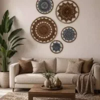 بافت انواع ماندالا (دیوارکوب )