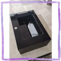 روشویی سرامیکی مشکی پرسلان