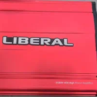 آمپلی فایر لیبرال همراه با سیم فیش و چراغ نعون