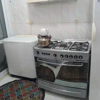 فرگاز  پنج شعله وماشین لباسشویی دوقلو پاکشوما