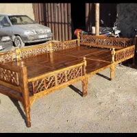 مبل گره چینی چوبی تولید وپخش|مبلمان خانگی و میز عسلی|شهریار, دهشاد بالا|دیوار