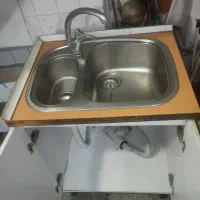 سینگ ظرف شویی با کابینت ام دی ام