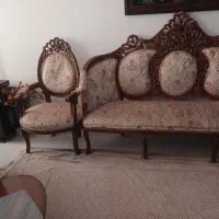 یک سری مبلمان فردی  سلطنتی ست با میز غذا خوری|مبلمان خانگی و میز عسلی|کنگاور, |دیوار