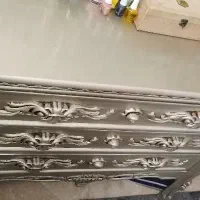 سرویس خواب کامل سلطنتی +دراور و آینه + ۲ پاتختی|تخت و سرویس خواب|تهران, حسینآباد|دیوار
