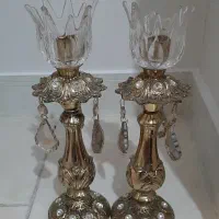 آیینه شمعدان برنج|کلکسیون اشیاء عتیقه|فردیس, شهرک شهید حسینی|دیوار