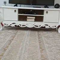 زیرتلویزیون،آینه کنسول،ساعت ایستاده،جاکمدی ودراور