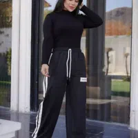 شلوار بگ نواردار گلکسی