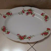 ظرف و ظروف گل سرخی گلسرخی گل سرخ قدیمی