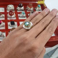 انگشتر موزنایت الماس روس|جواهرات|یزد, |دیوار