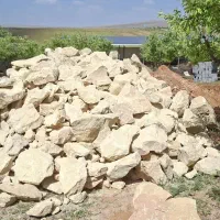 سنگ لاشه شالوده پی مسنی کرسی دیوار چینی ماسه مخلوط