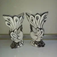 گلدان جفت با جعبه، کاملا نو