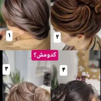 پکیج میکاپ شینیون عروس گریم کانتورینگ چهره لیفت